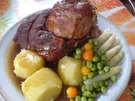 Schweinehaxe mit Bierkruste - Rezept