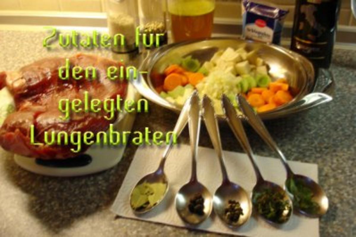 Eingelegter Lungenbraten (Filetbraten) - Rezept
