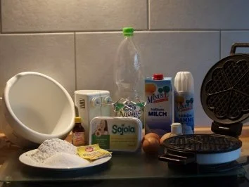 Rezept: Waffeln (Laktosefrei) Waffeln (Laktosefrei) - Rezept