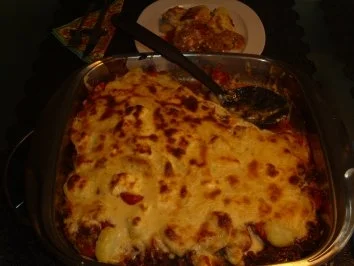 Aufläufe: Moussaka mit Kartoffeln - Rezept