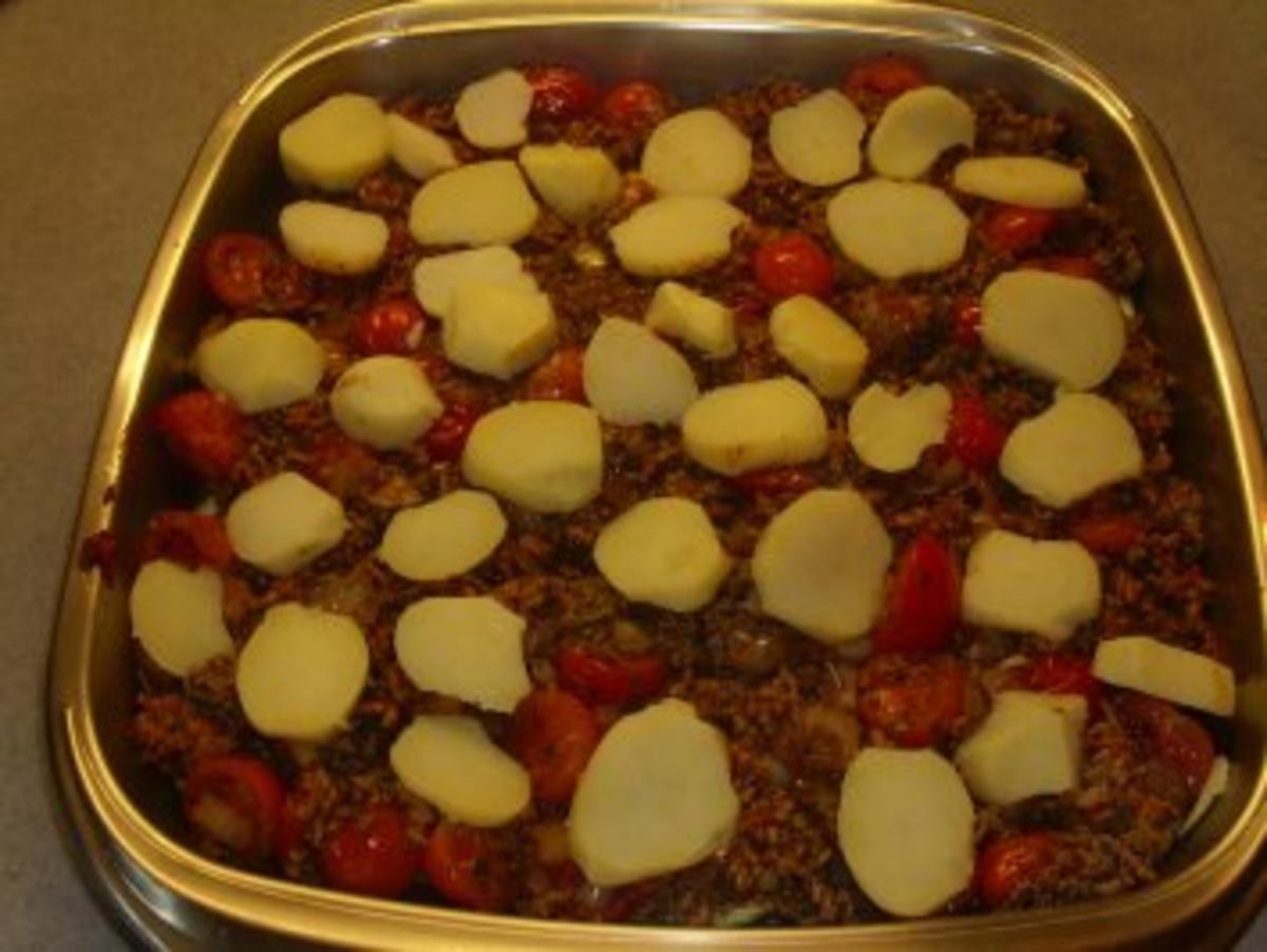 Aufläufe: Moussaka mit Kartoffeln - Rezept - Bild Nr. 4