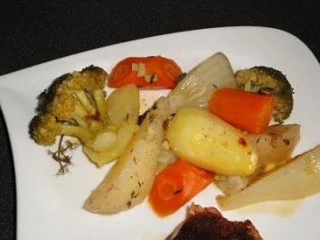 Ofengemüse, mit Bilder - Rezept