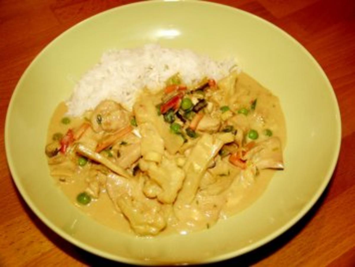 Bilder für KOKOS-CURRY-HÜHNCHEN - Rezept