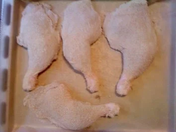 Panierte Hähnchenschenkel - Rezept - Bild Nr. 6