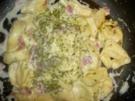 Tortellini alla Panna e Prosciutto - Rezept