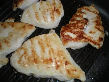 HAUPTGANG- "Gebackener Fenchel mit gegrillten Hühnchen" - Rezept - Bild Nr. 2