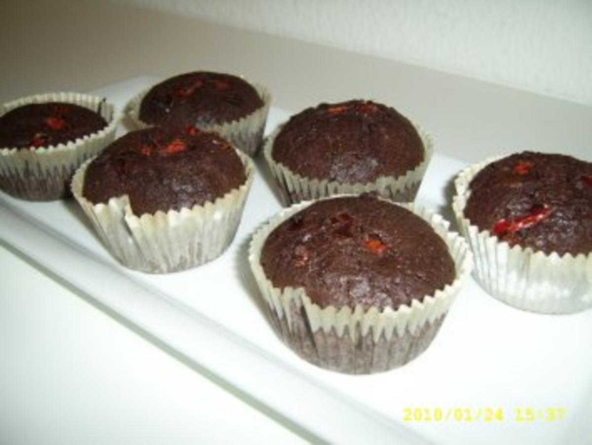 Bilder für Chili - Schoko - Muffins - Rezept