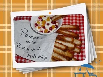 Süße Pommes - Rezept