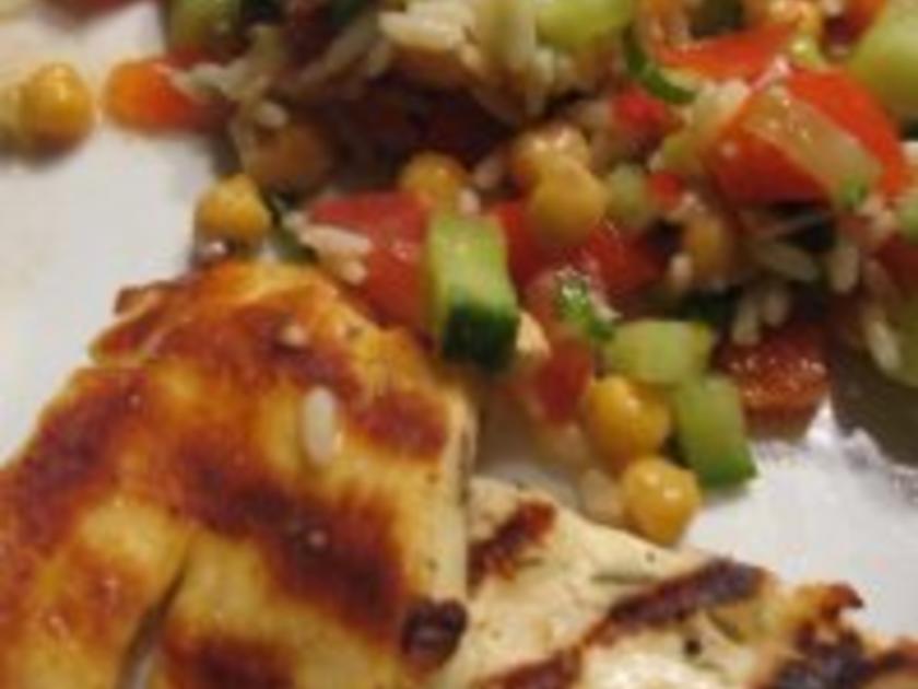 Gegrillter Halloumi (Grillkäse) verfeinert - Rezept - kochbar.de