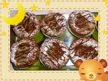 Rezept: Schoko-Birnen-Muffins Schoko-Birnen-Muffins - Rezept