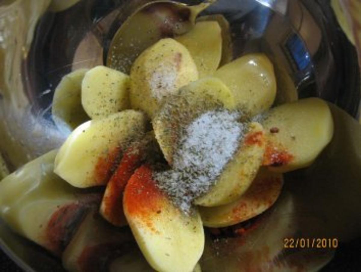Ofen-Kartoffeln country potatoes - Rezept - Bild Nr. 3