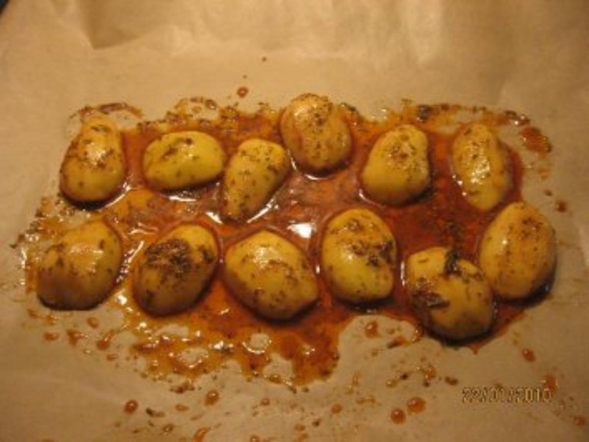 Ofen-Kartoffeln country potatoes - Rezept - Bild Nr. 5