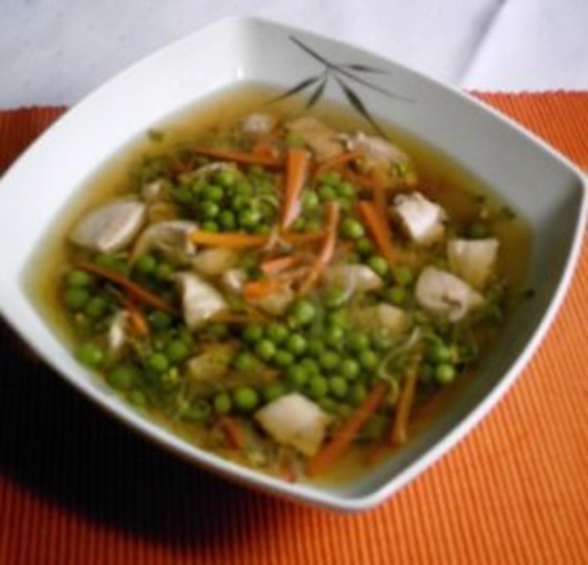 Scharfe Hühnersuppe Chinesische Art - Rezept - kochbar.de