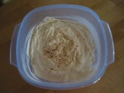 Rezept: Knoblauch Schmand Knoblauch Schmand - Rezept