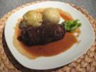 Rinderrouladen in Rotweinsoße - Rezept