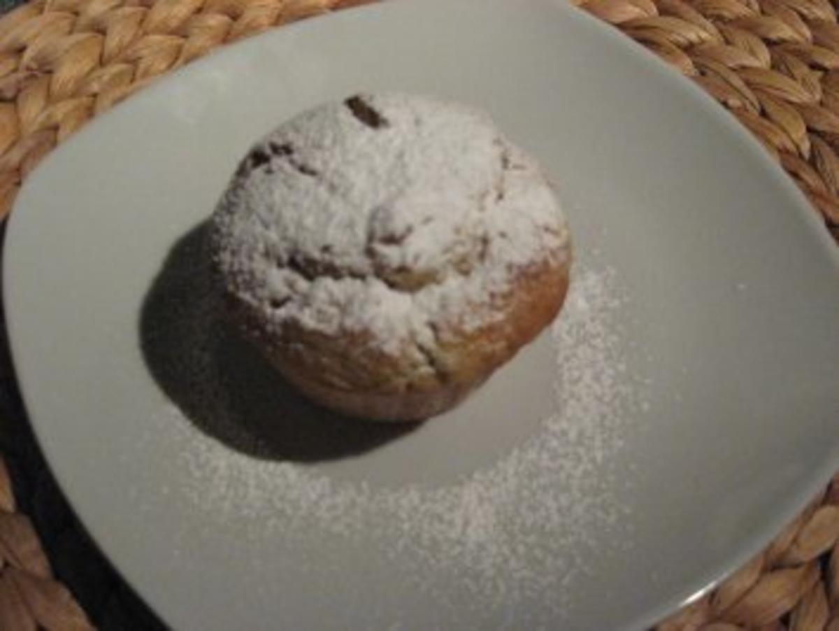 Weiße Schoko-Muffins mit Pfirsichen - Rezept - Bild Nr. 2