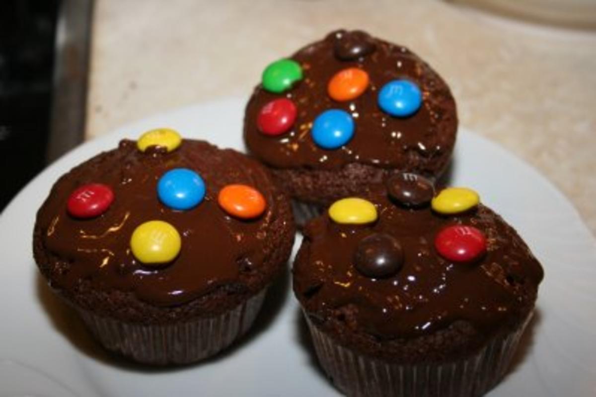 Muffins: Schokoladenmuffins - Rezept
