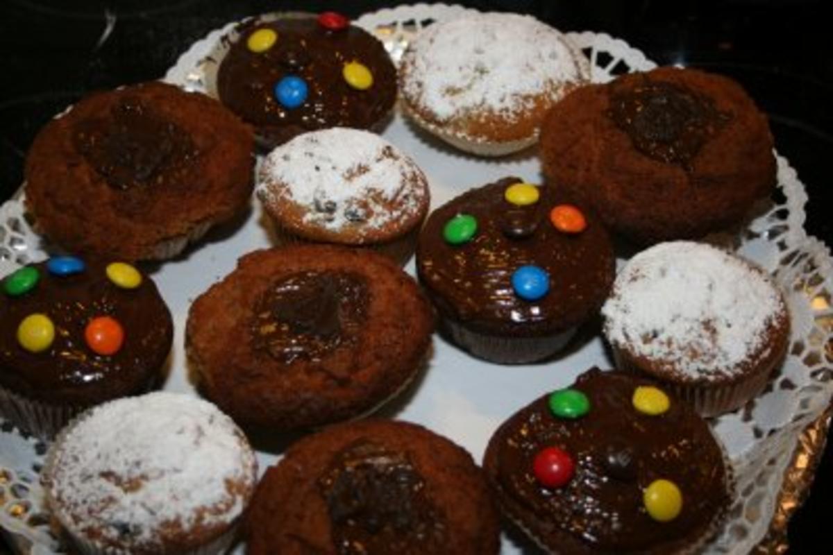 Muffins: Schokoladenmuffins - Rezept - Bild Nr. 3