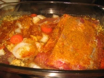 Rezept: Fleisch: Geschmorte Curry Rippchen Bild Nr. 3 Fleisch: Geschmorte Curry Rippchen - Rezept - Bild Nr. 3