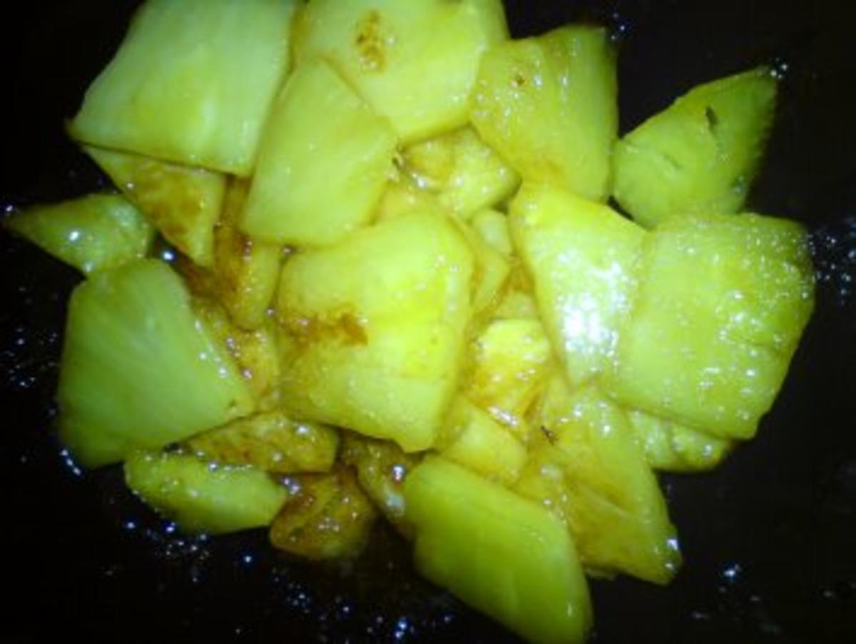 Karamelisierte Ananas - Rezept