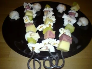 Rezept: Popcornspießchen Bild Nr. 2 Popcornspießchen - Rezept - Bild Nr. 2