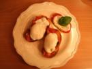 Bruschetta mit Mozzarella überbacken - Rezept