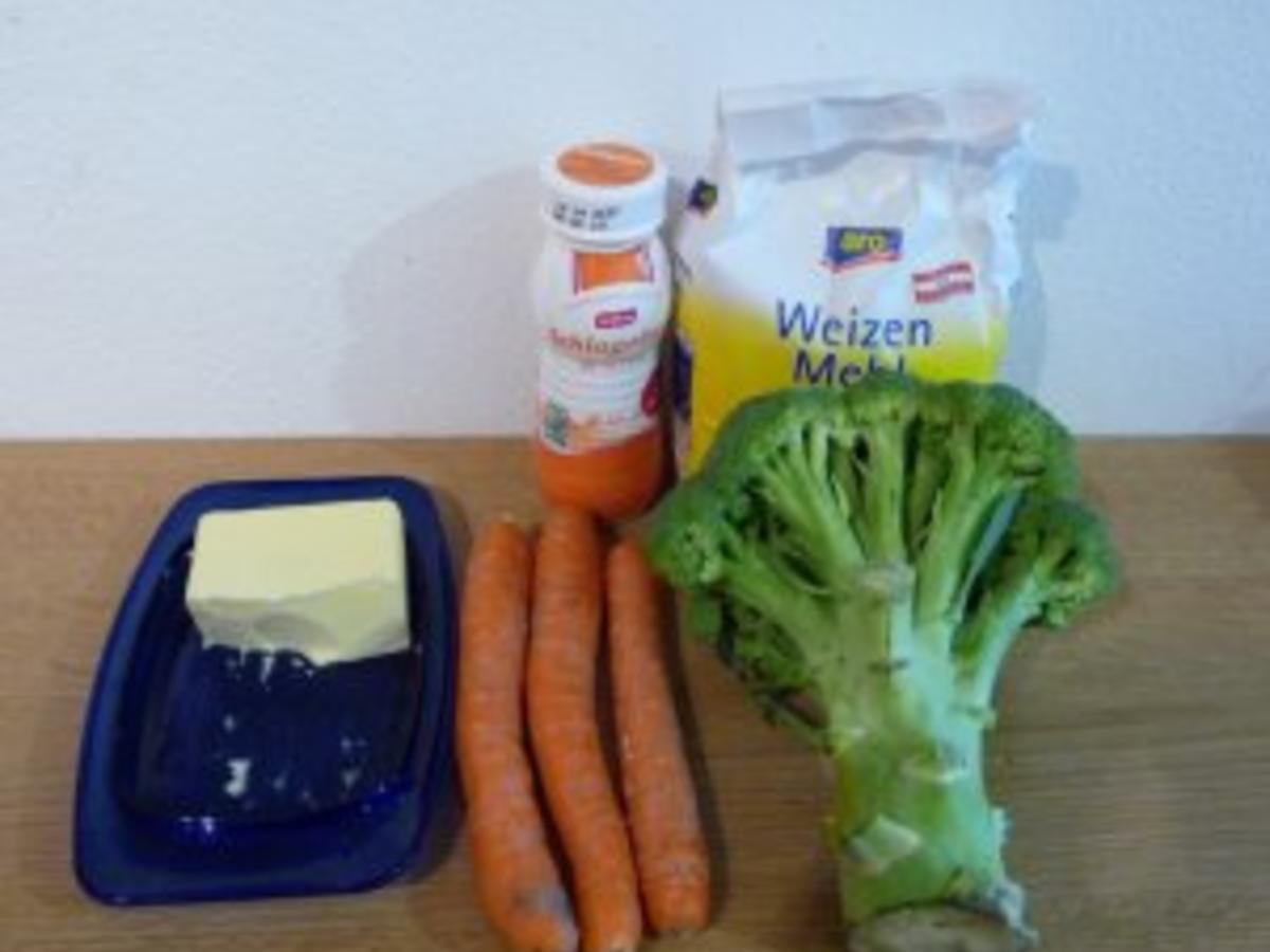 Broccoli-Möhrengemüse in Butter-Sahnesauce - Rezept - kochbar.de