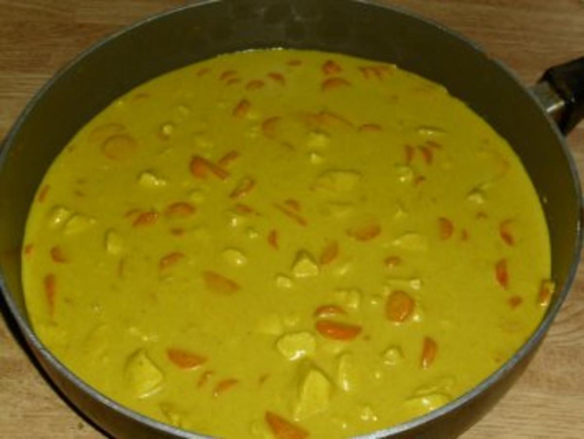 Hähnchen-Kokos-Curry - Rezept