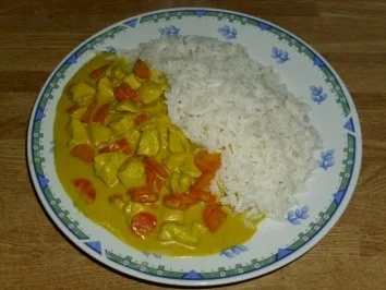 Rezept: Hähnchen-Kokos-Curry Bild Nr. 2 Hähnchen-Kokos-Curry - Rezept - Bild Nr. 2