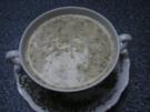 Petersiliensuppe mit Käse - Rezept