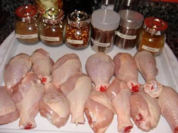 Geflügel : -Marinierte Hähnchenschenkel- - Rezept - Bild Nr. 4