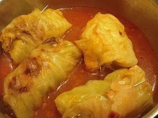 Kohlrouladen aus Spitzkohl, diättauglich - Rezept