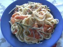 Spagetti in Tomaten- - Rezept