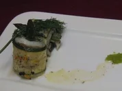 Fischröllchen in Orangen-Pfeffer-Butter gegart - Rezept