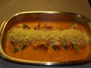 Beilagen: Paprikastreifen im Schinkenmantel - Rezept - Bild Nr. 4