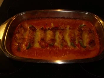 Beilagen: Paprikastreifen im Schinkenmantel - Rezept - Bild Nr. 5