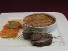 Filet vom Highland Cattle, Gratin und Sandmöhren - Rezept