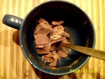 Rezept: Heißgetränk:Nougat-Schoko-Soja-Milch Bild Nr. 3 Heißgetränk:Nougat-Schoko-Soja-Milch - Rezept - Bild Nr. 3