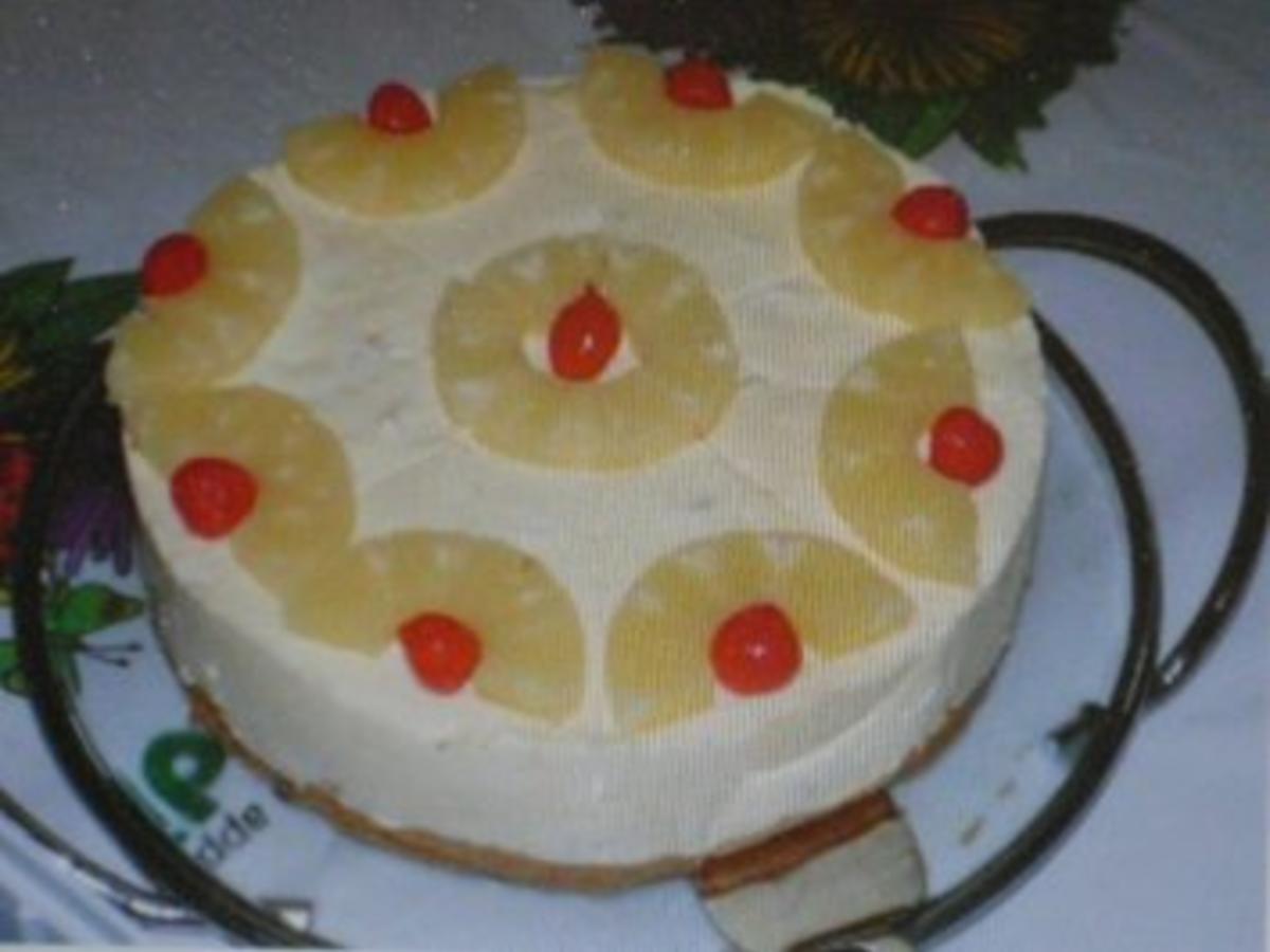Ananas Schoko Torte - einfach - 310 kcal/100g