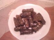 GEFUELLTE WEINBLAETTER ( DOLMADES ) - Rezept