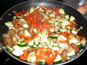 Reis-Gemüse-Restepfanne - Rezept - Bild Nr. 8