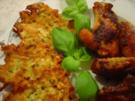 Steckrüben-Rösti´s mit Chicken Wings - Rezept