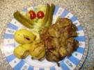 Hähnchenleber mit Zwiebel und Apfel - Rezept