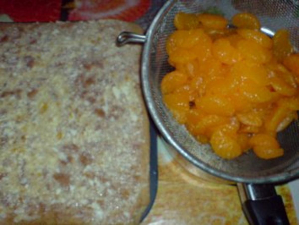 Mandarinen-Mohnbiskuit-Kuchen - Rezept - Bild Nr. 14
