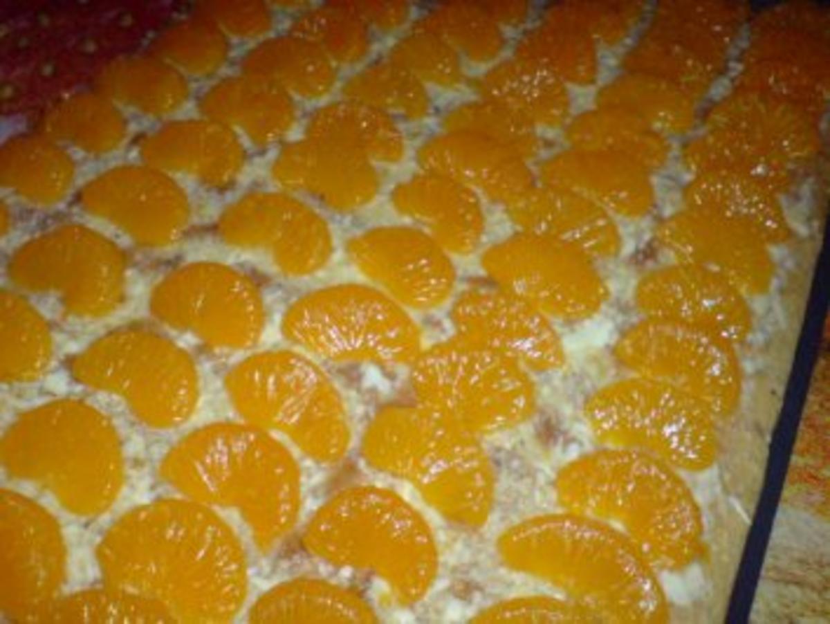 Mandarinen-Mohnbiskuit-Kuchen - Rezept - Bild Nr. 15