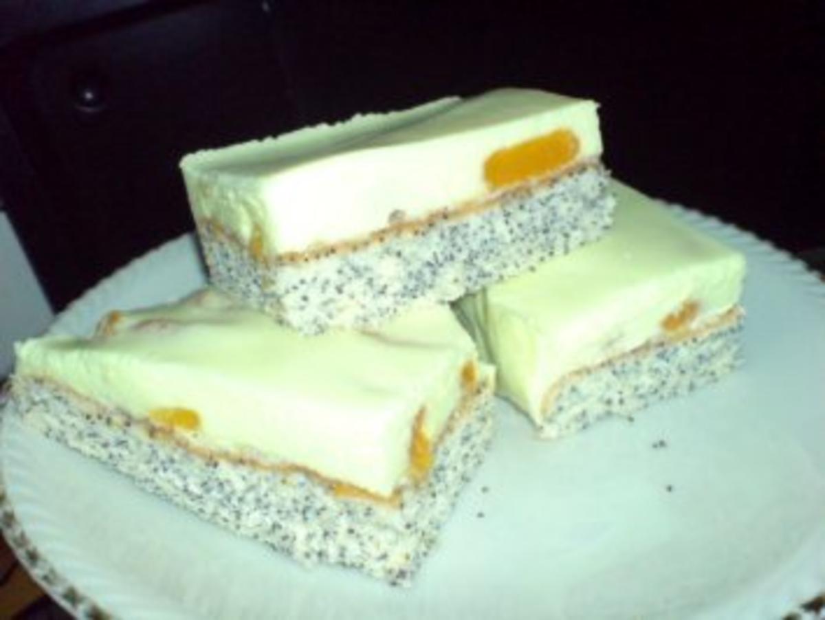 Mandarinen-Mohnbiskuit-Kuchen - Rezept - Bild Nr. 2