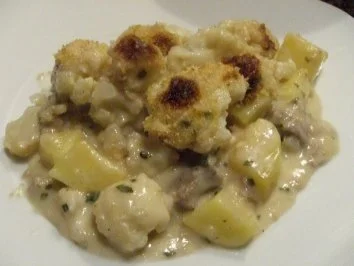 Rezept: Gemüse: DREI in einem AUFLAUF Gemüse: DREI in einem AUFLAUF - Rezept