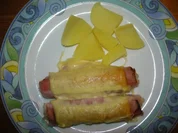 Schinken-Sauerkraut-Rollen - Rezept