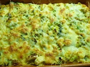 Rezept: Vegetarischer Kartoffel -Lauch -Gratin Bild Nr. 2 Vegetarischer Kartoffel -Lauch -Gratin - Rezept - Bild Nr. 2