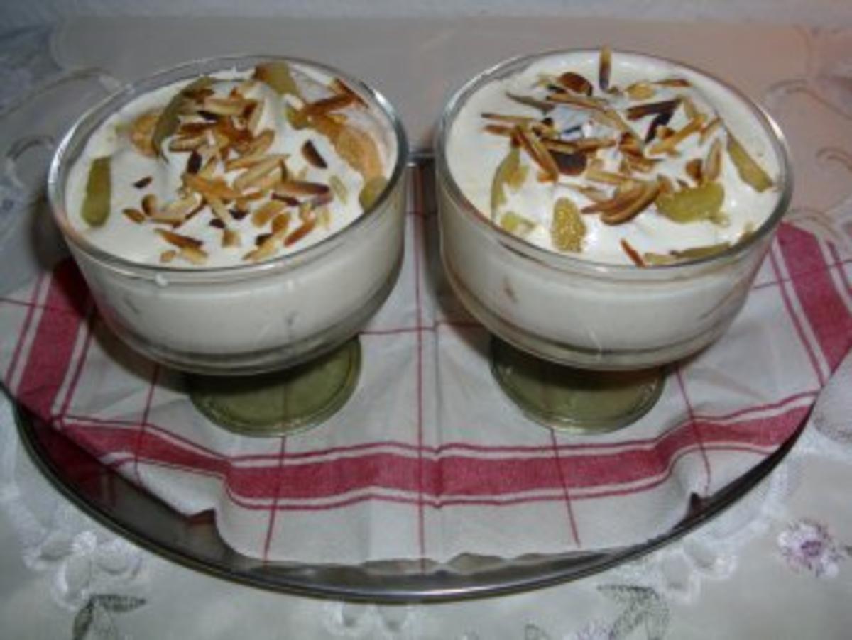 Bilder für Lebkuchen-Tiramisu mit Weißweinäpfeln - Rezept